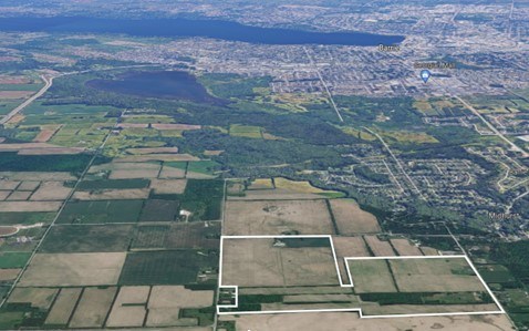 The Rose Corporation completes 241-acre, $116 million acquisition of fully entitled land for the immediate development of a 1,400-unit residential subdivision just north of Barrie (CNW Group/The Rose Corporation)
